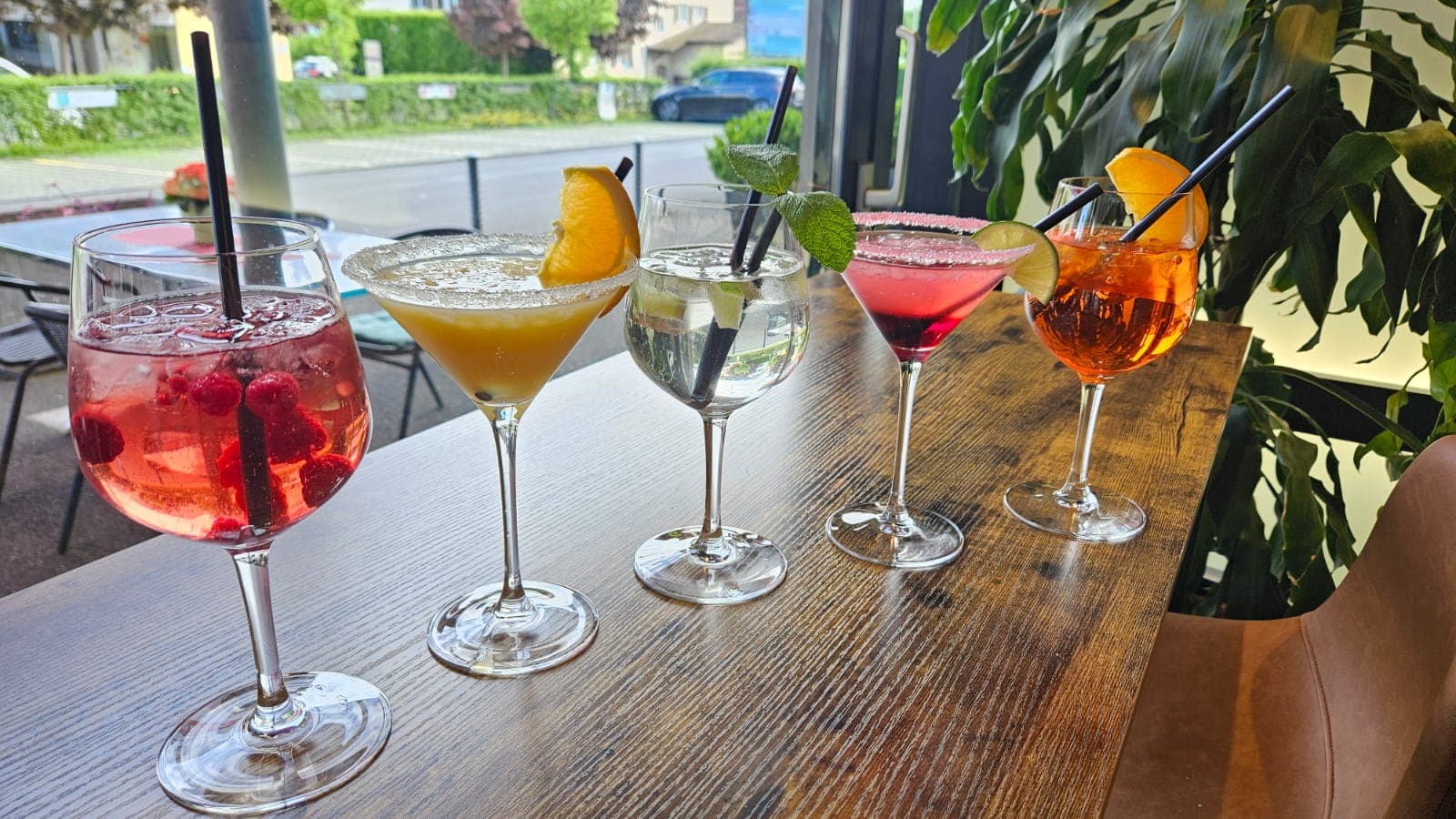 Cocktails mit Aussicht