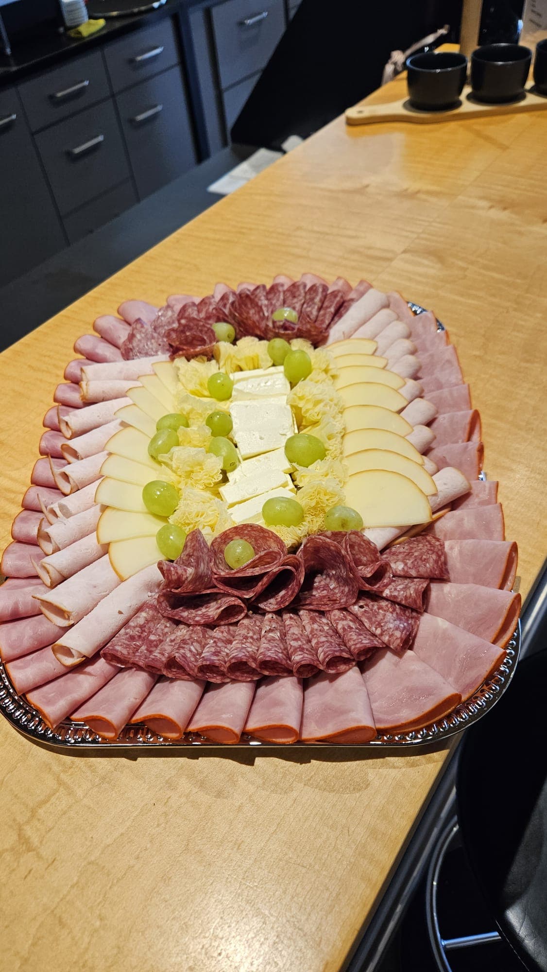 Fleisch- und Käseplatte